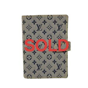 LOUIS VUITTON Agenda PM Blue Monogram Mini - Agenda 132-071525